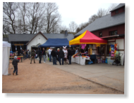 Ostermarkt an der Vereinshalle Leisel